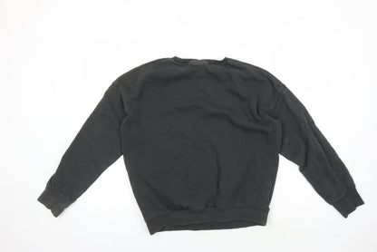 H&M Harry Potter Girls Black Pullover Sweatshirt 14 Years