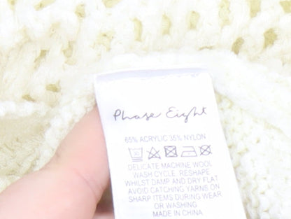 Womens UK Size S Phase Eight Ivory Pullover Jumper