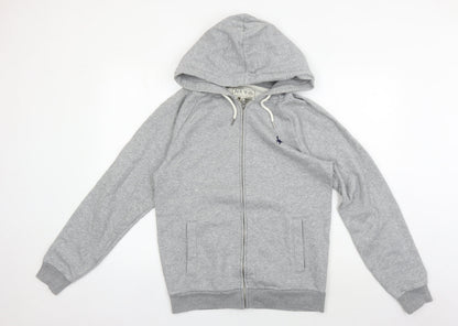 Mens UK Size S Jack Wills Grey Full Zip Hoodie