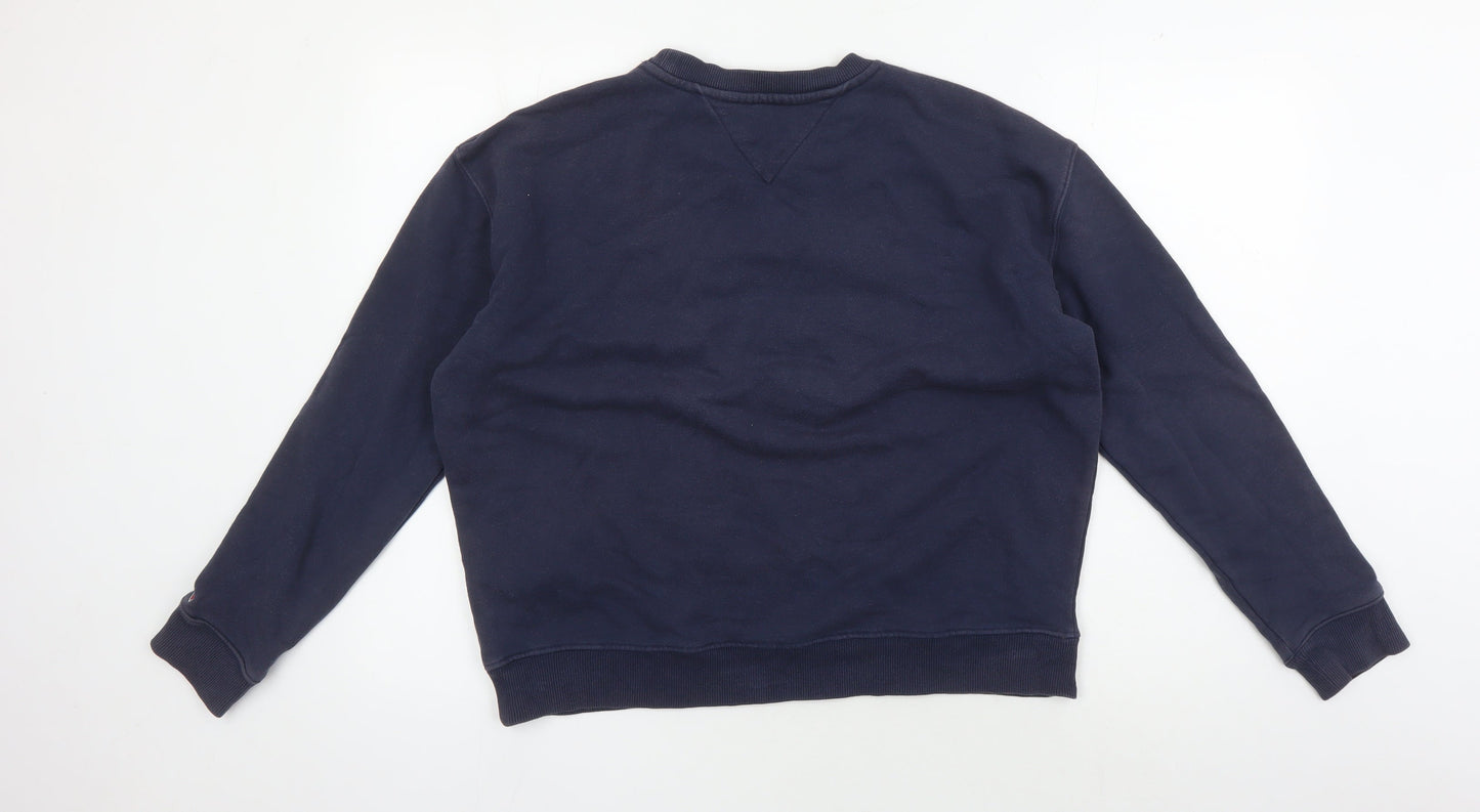 Tommy Jeans Men’s Black Pullover Sweatshirt M