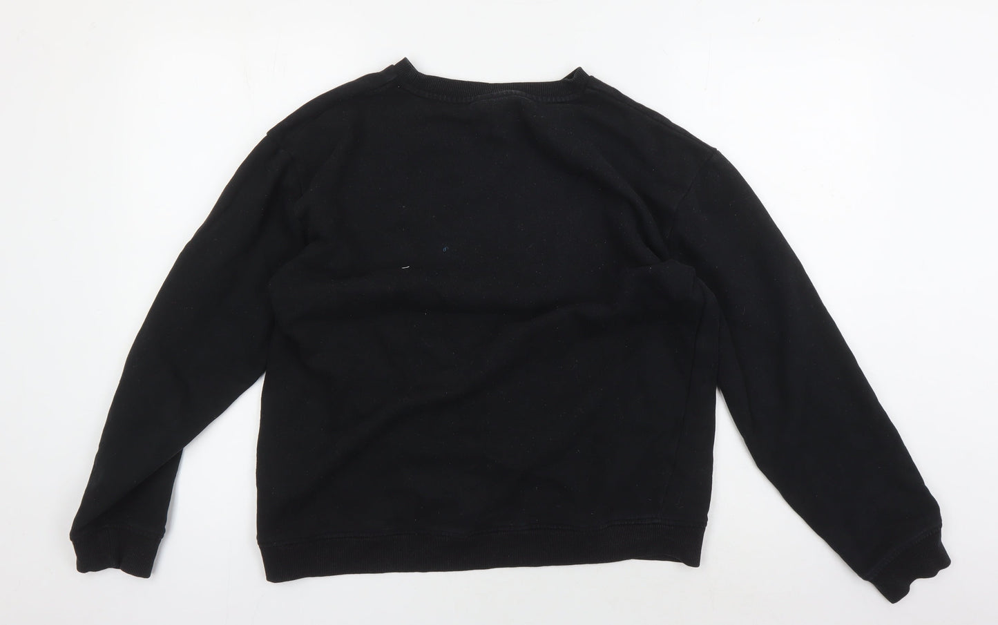 Ellesse Women's Black Logo Pullover Sweatshirt Size 14