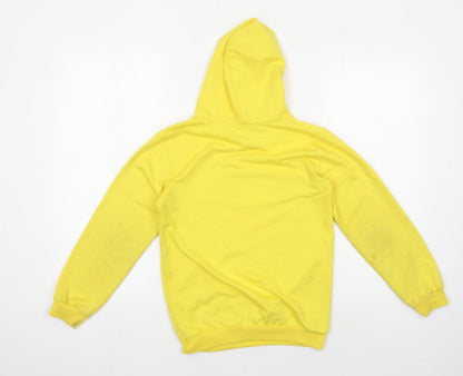 Foanjia Boys Yellow Super Mario Pullover Hoodie Size 122