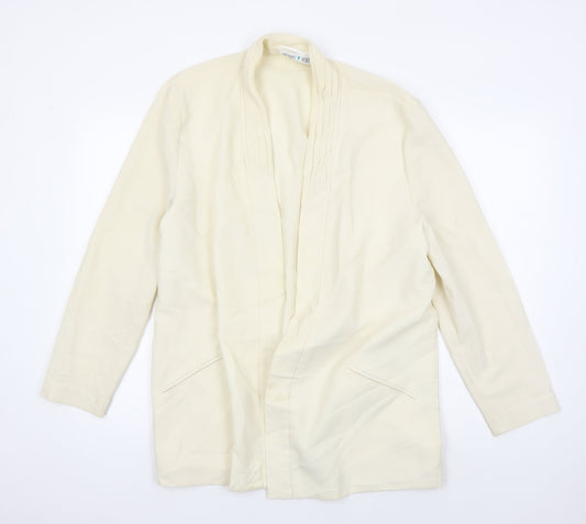 Jacques Vert Women's Ivory Suit Jacket Size 16
