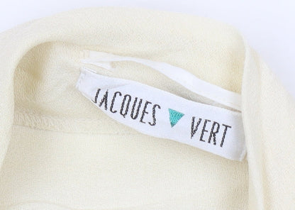 Jacques Vert Women's Ivory Suit Jacket Size 16