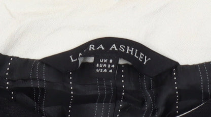 Womens UK Size 8 Laura Ashley Black Basic Jacket
