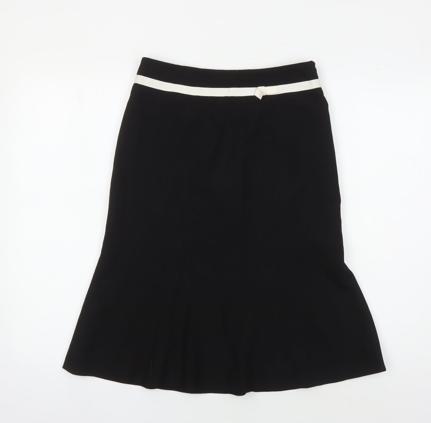 Principles Petite Black Trumpet Skirt 8 Women