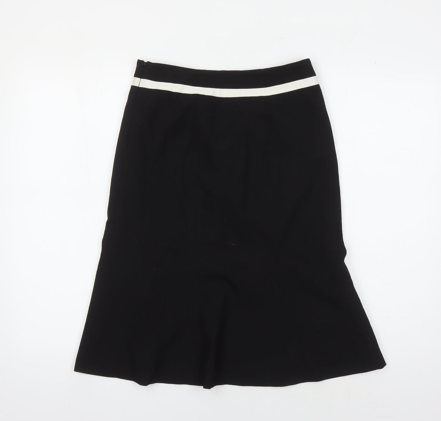 Principles Petite Black Trumpet Skirt 8 Women