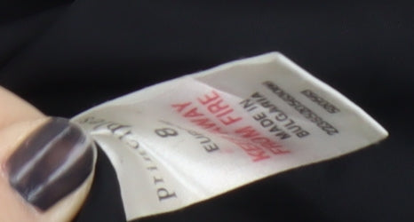 Principles Petite Black Trumpet Skirt 8 Women