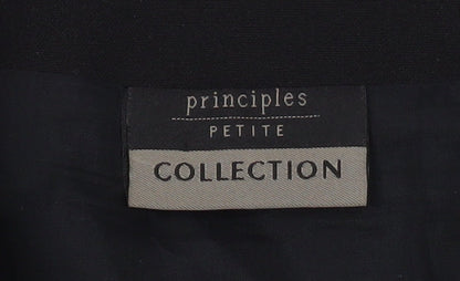 Principles Petite Black Trumpet Skirt 8 Women
