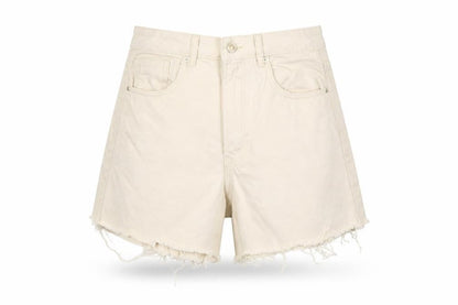 Womens UK Size 4 Stradivarius Regular Fit Cut-Off Shorts