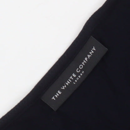 The White Company Women's Black Dress S V-Neck