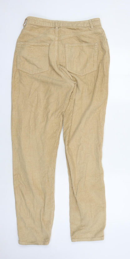 ASOS DESIGN Men's Beige Corduroy Trousers 28