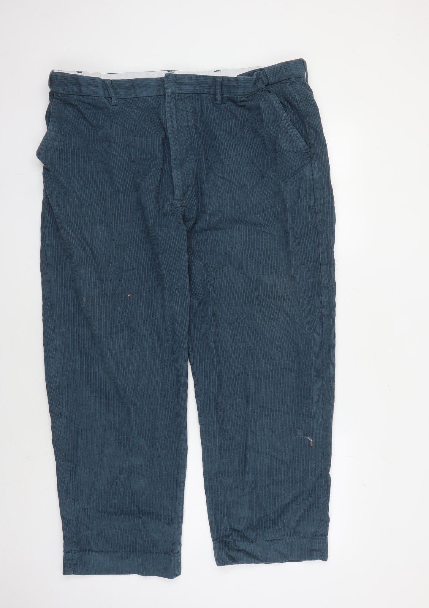 Pegasus Men's Blue Corduroy Trousers 42 in Waist