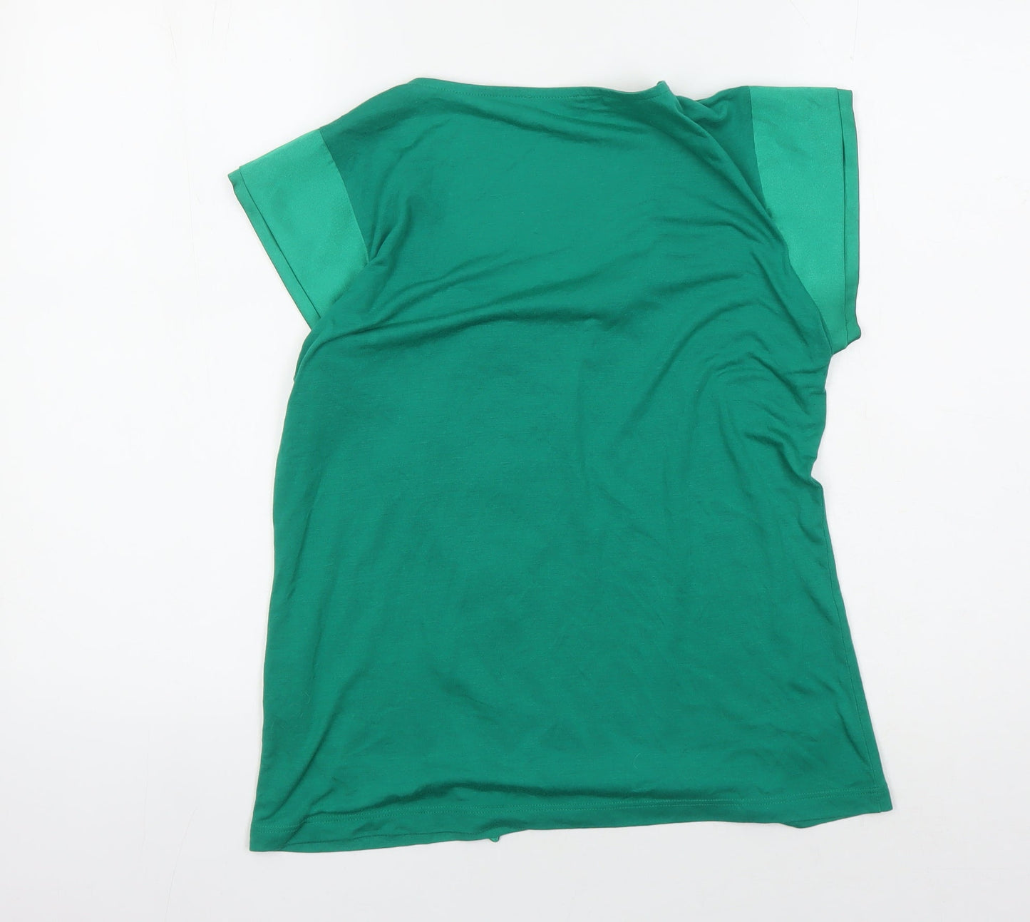 Womens UK Size 14 Marks and Spencer Green  Blouse