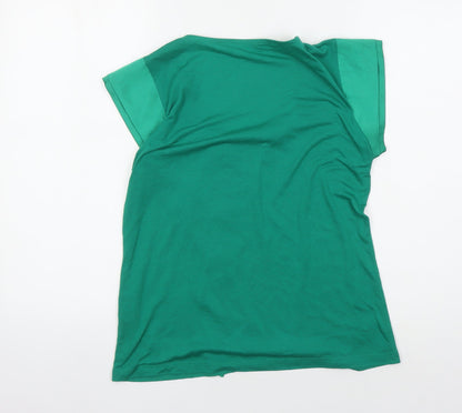 Womens UK Size 14 Marks and Spencer Green  Blouse