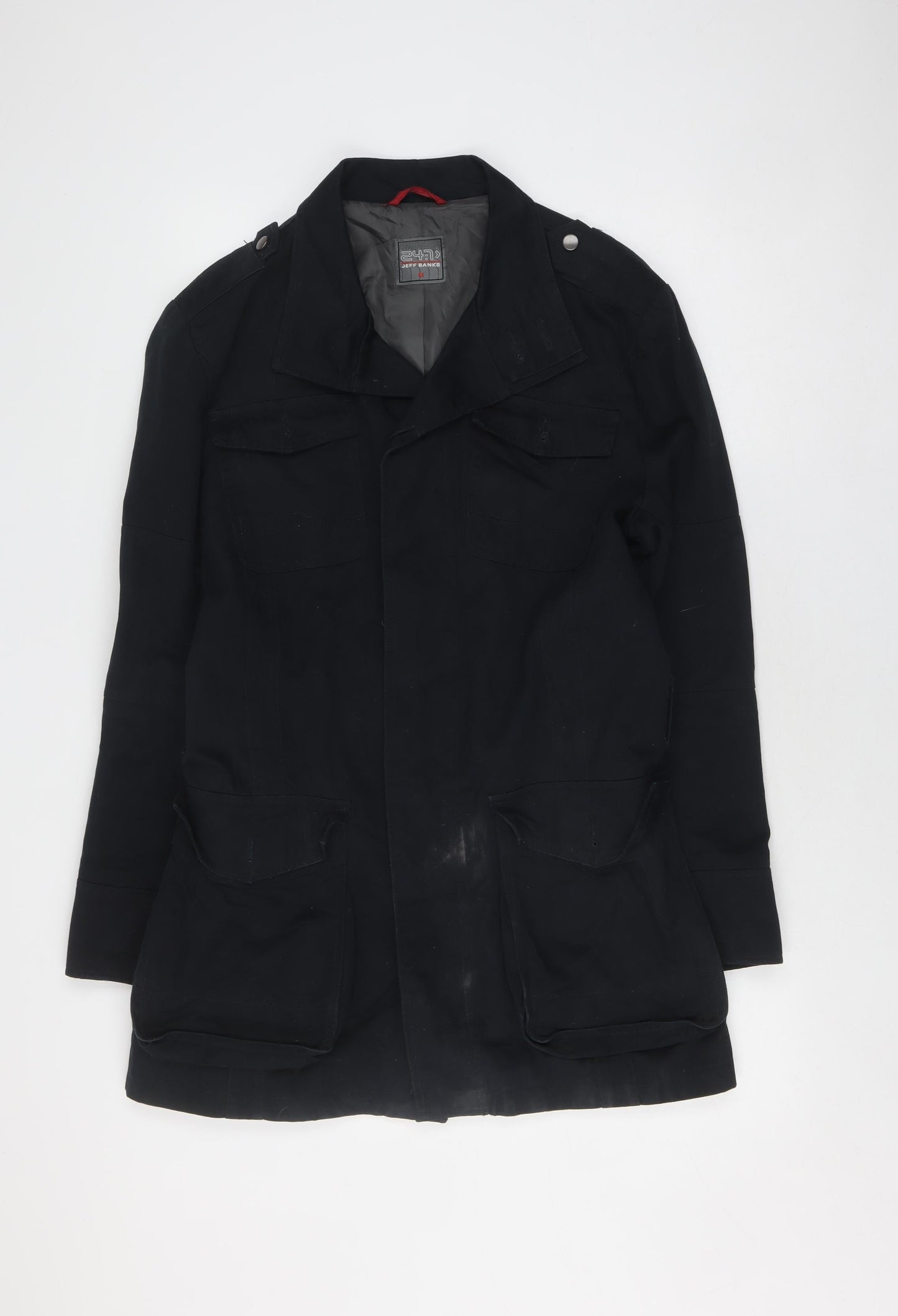 Mens UK Size M Jeff Banks Black