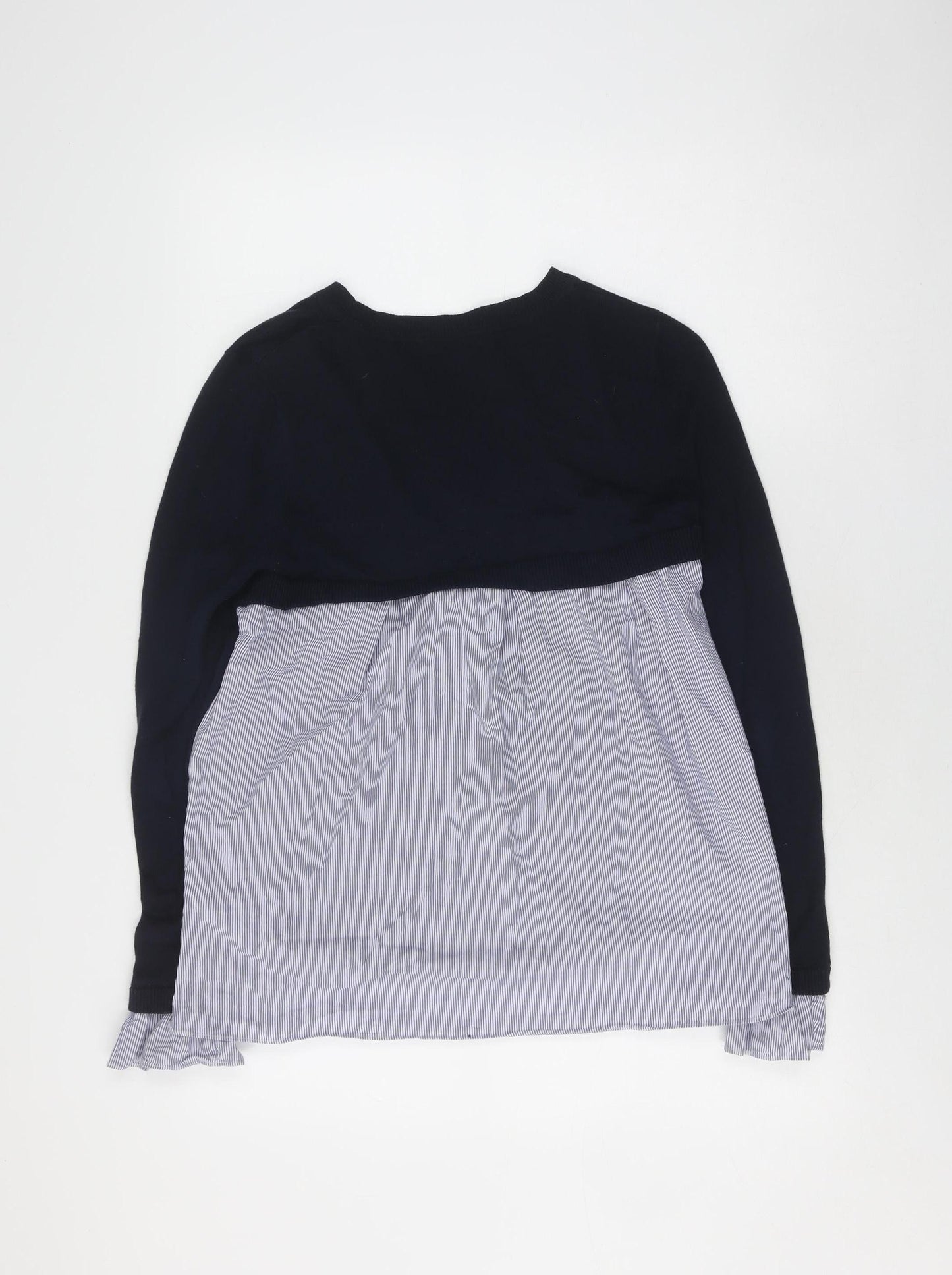 Womens UK Size S Oasis Black Pullover Jumper