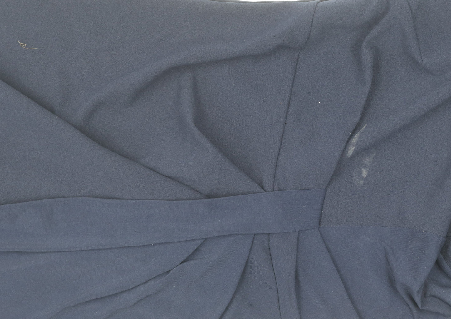 Lipsy London Women's Blue Sleeveless Shift Dress - Size 12