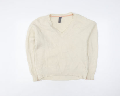 Womens UK Size XS Sweaty Betty White Pullover Jumper