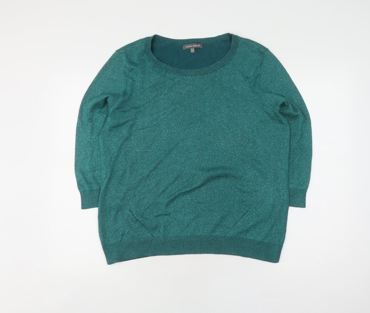 Laura Ashley Women's Green Jumper UK 16