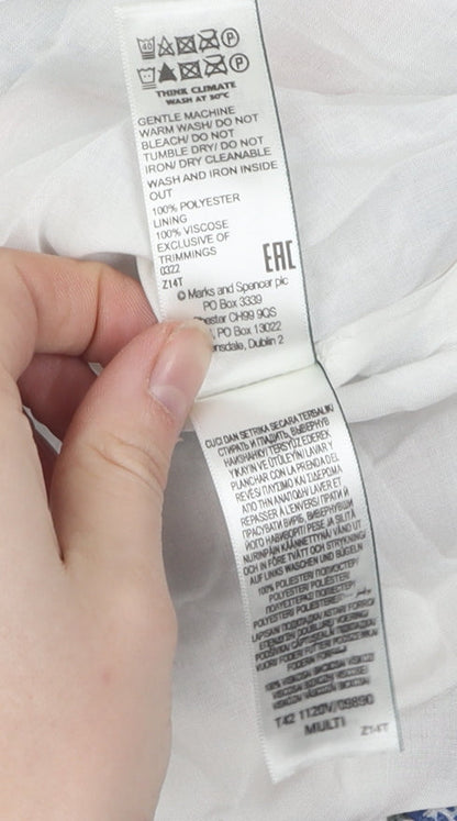 Marks & Spencer Women’s Floral Midi Skirt, Size 12