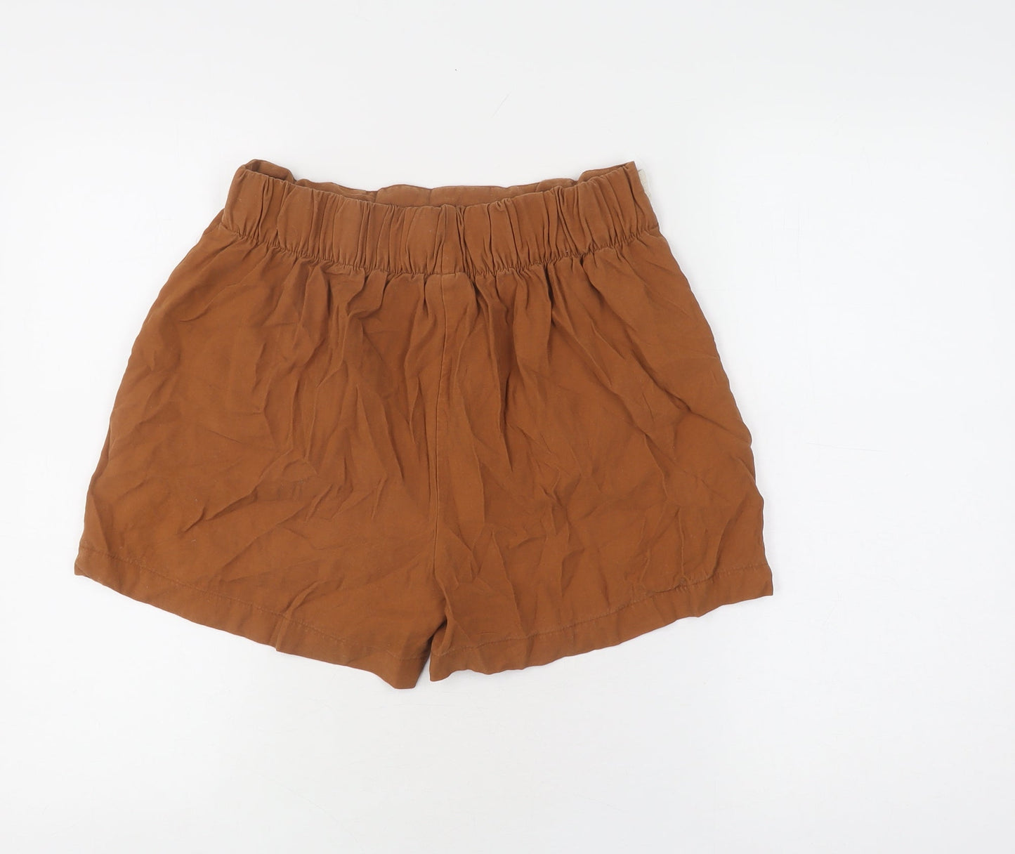 Jacqueline de Yong Women's Brown Sweat Shorts, Size 10