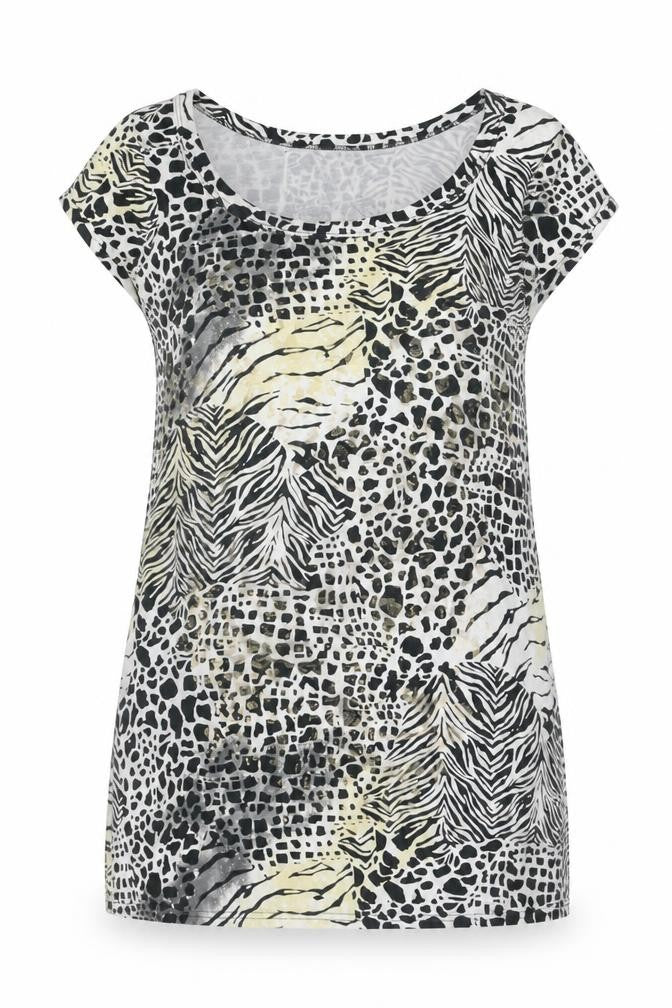 Womens UK Size 6 NEXT Multicoloured Basic Blouse