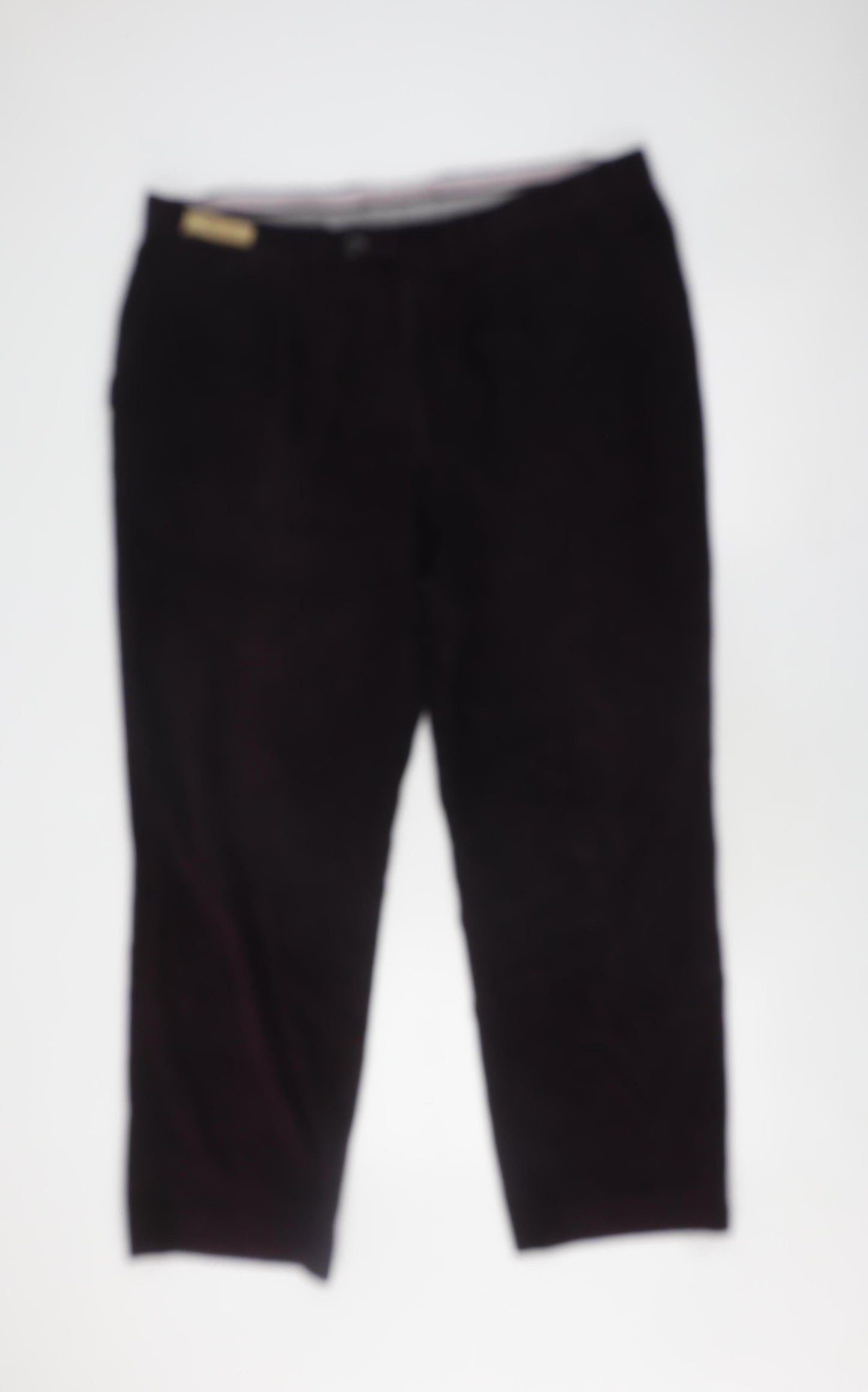 Marks and Spencer Men's Purple Corduroy Thermal Trousers