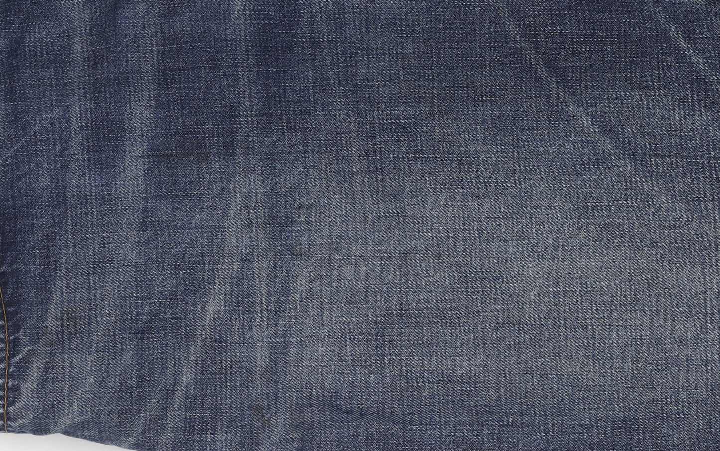 NSF Women's Blue Straight Leg Distressed Jeans Size 31
