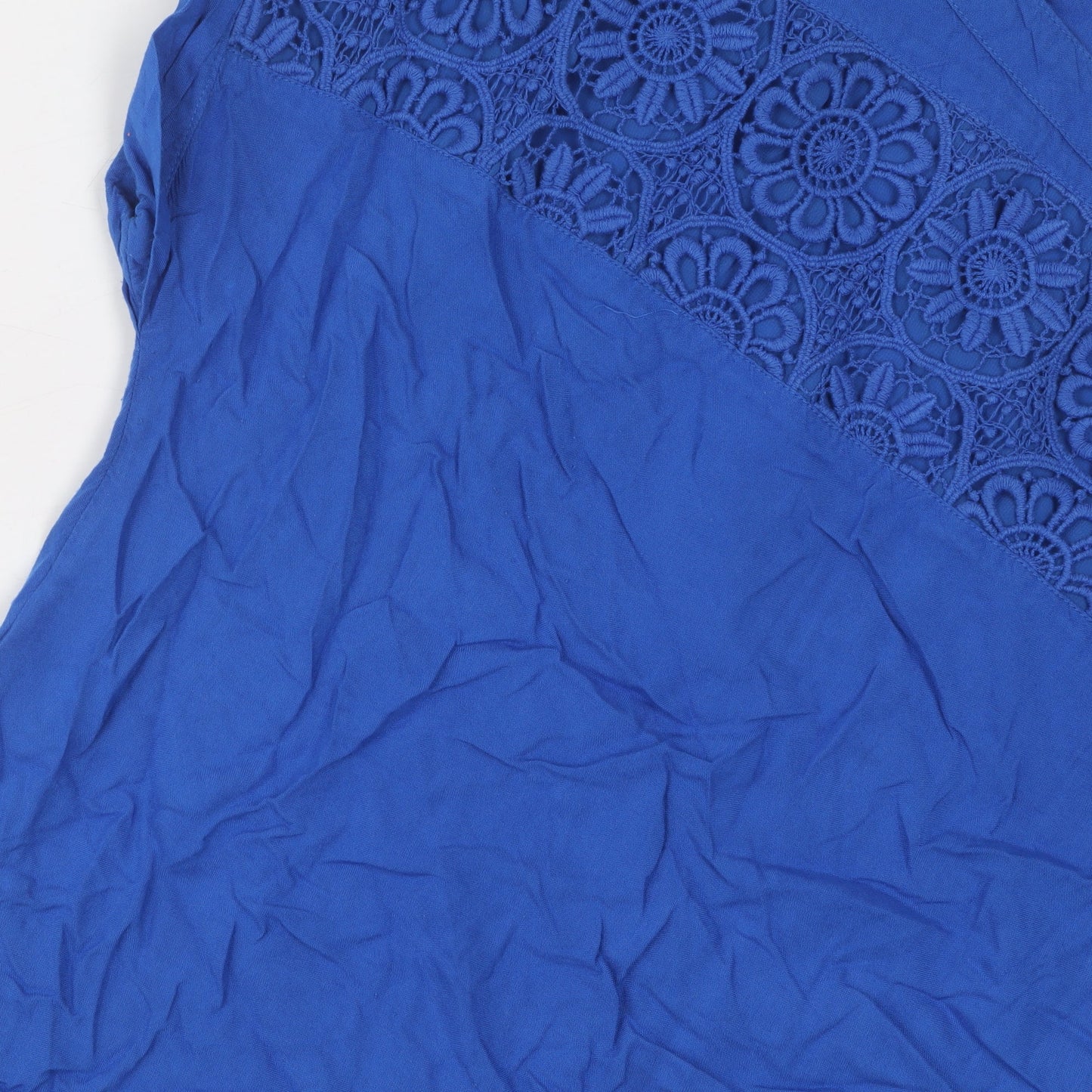 Womens UK Size 8 Monsoon Blue  Blouse