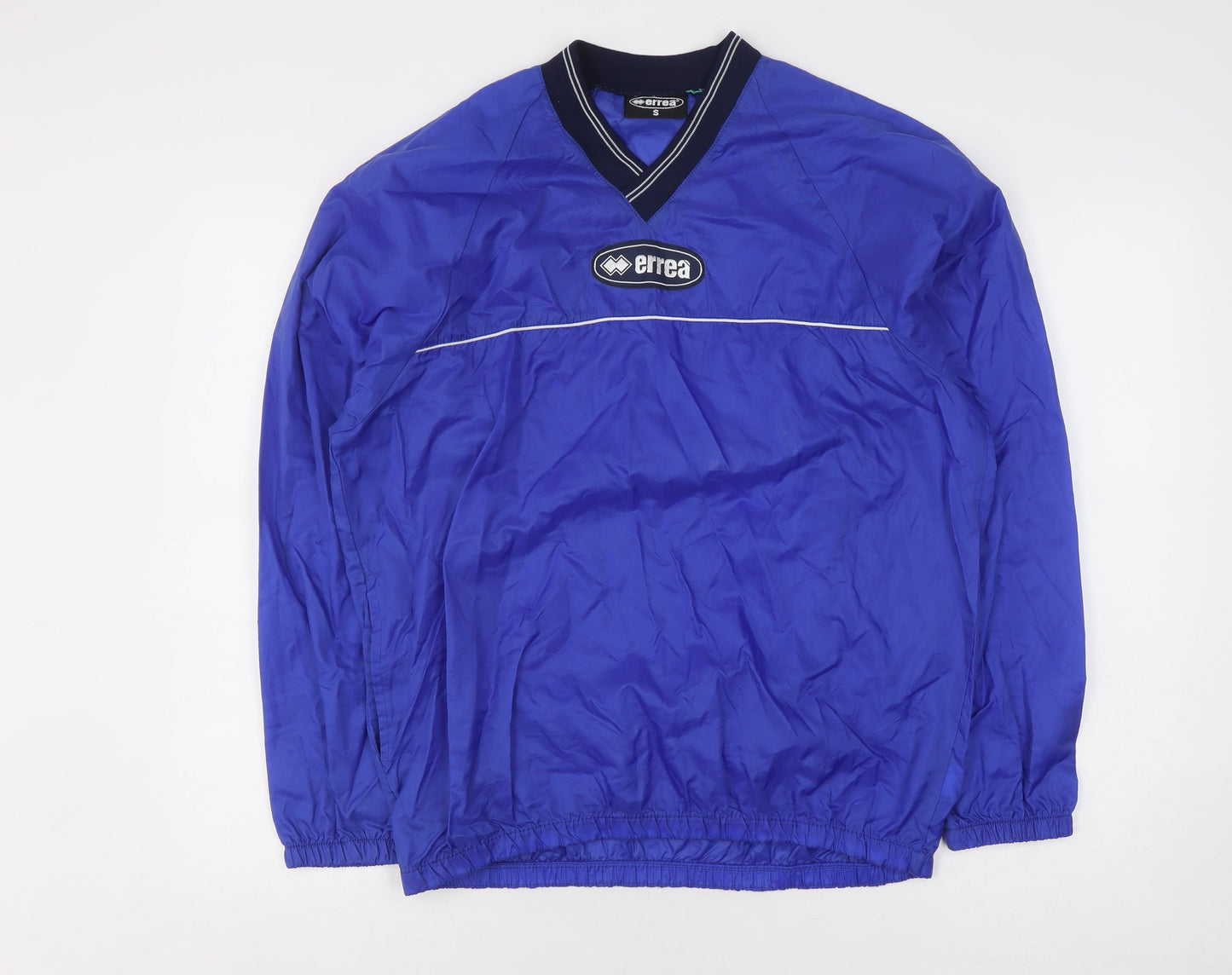Mens UK Size S Errea Blue Windbreaker Coat