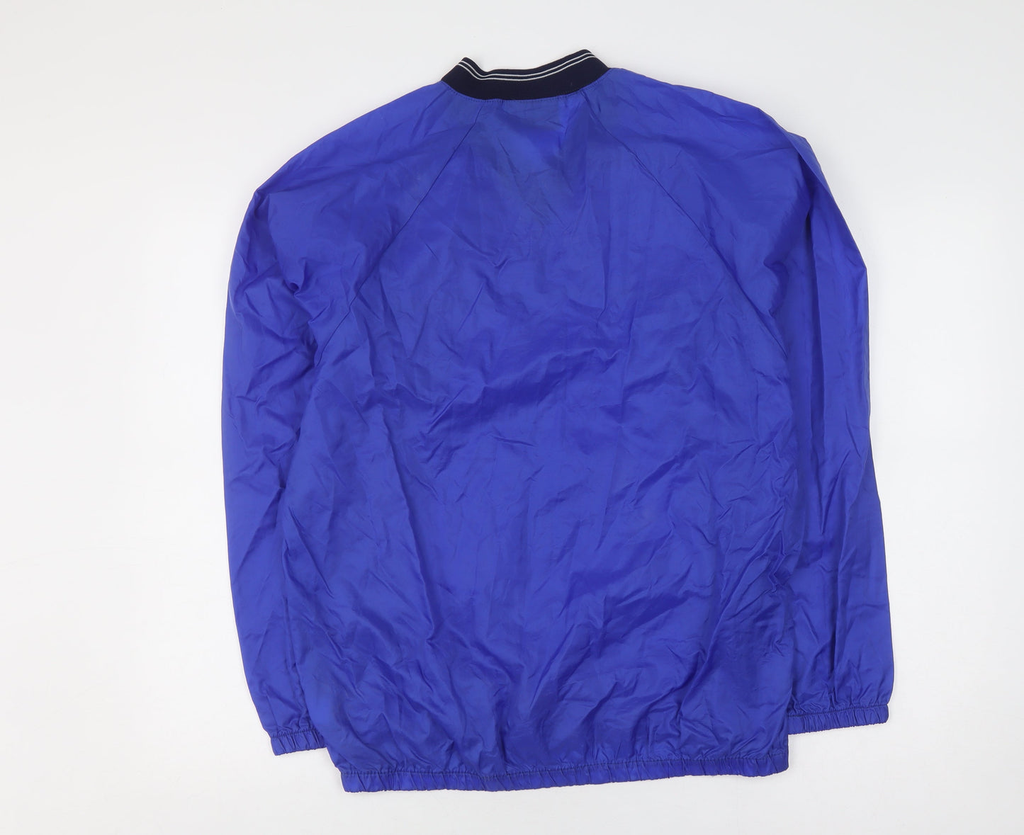 Mens UK Size S Errea Blue Windbreaker Coat
