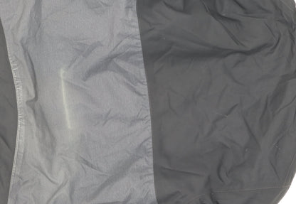 Unisex Adults UK Size XS DECATHLON Black Windbreaker Coat