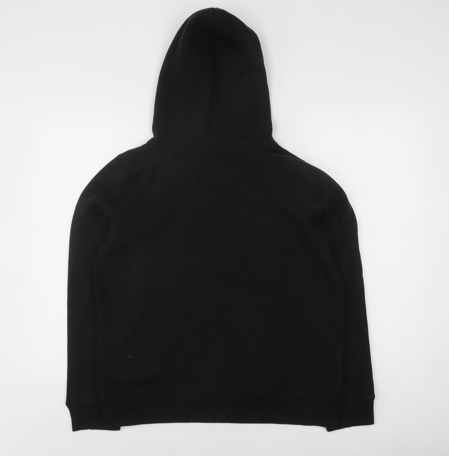 Hollister Unisex Black Pullover Hoodie M