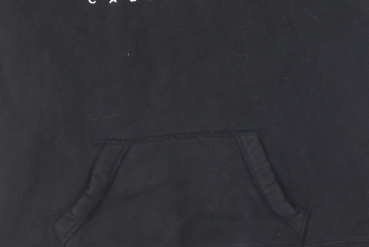 Hollister Unisex Black Pullover Hoodie M