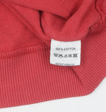 Womens UK Size 12 Jack Wills Red Pullover Hoodie