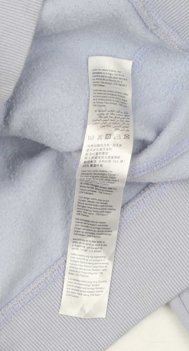 Womens UK Size 10 Jack Wills Blue Pullover Hoodie