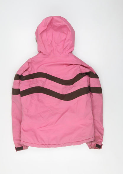 Alpine Snowsport Girls Pink Ski Jacket 11-12 Years