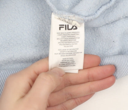 Fila Women's Blue Crew Neck Sweatshirt L