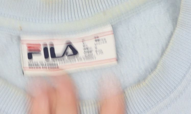 Fila Women's Blue Crew Neck Sweatshirt L