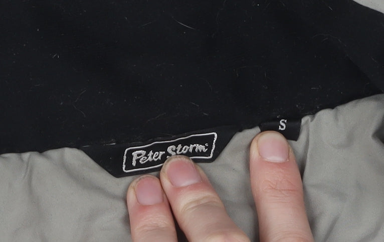 Mens UK Size S Peter Storm Grey Rain Coat