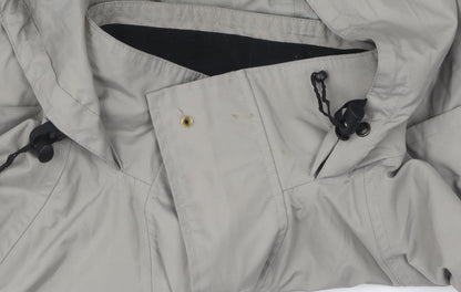 Mens UK Size S Peter Storm Grey Rain Coat