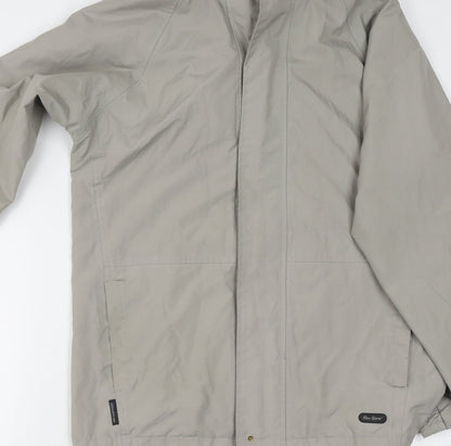 Mens UK Size S Peter Storm Grey Rain Coat