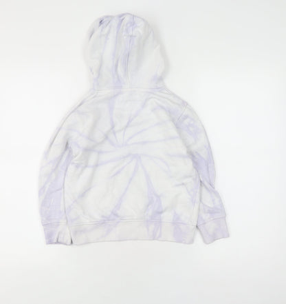 Saltrock Girls White Tie-Dye Pullover Hoodie Size 7