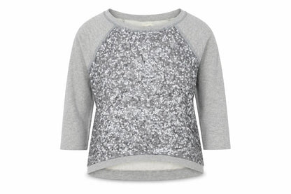Womens UK Size M Silence + Noise Grey Pullover Jumper