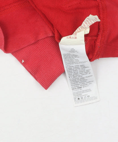 Unisex Adults UK Size 164 Levi's Red Pullover Hoodie