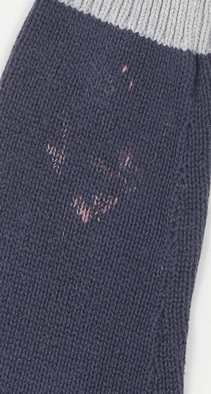 Crew Clothing Co Women's Blue Grey Striped Pullover Jumper Size 10