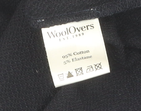 WoolOvers Women's Black M Stretch Sheath Dress
