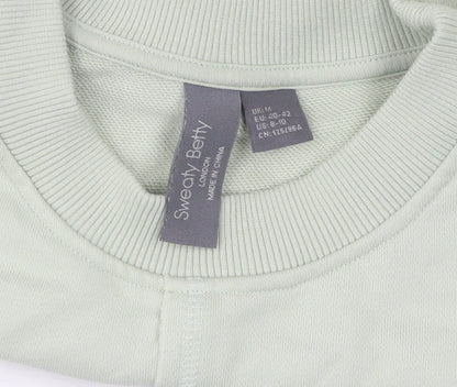 Womens UK Size 14 Sweaty Betty Green Pullover Jumper