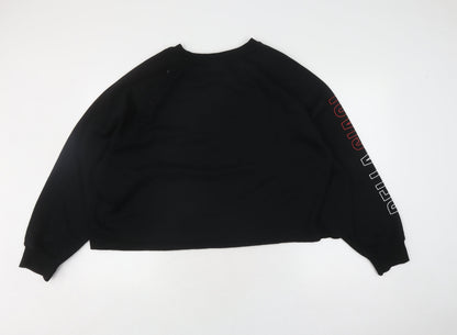 La Casa De Papel Women's Black XL Graphic Sweatshirt